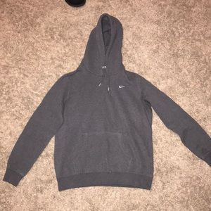 Charcoal grey bike hoodie